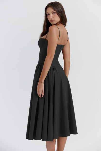 ANGELA | ROBE MIDI BUSTIER